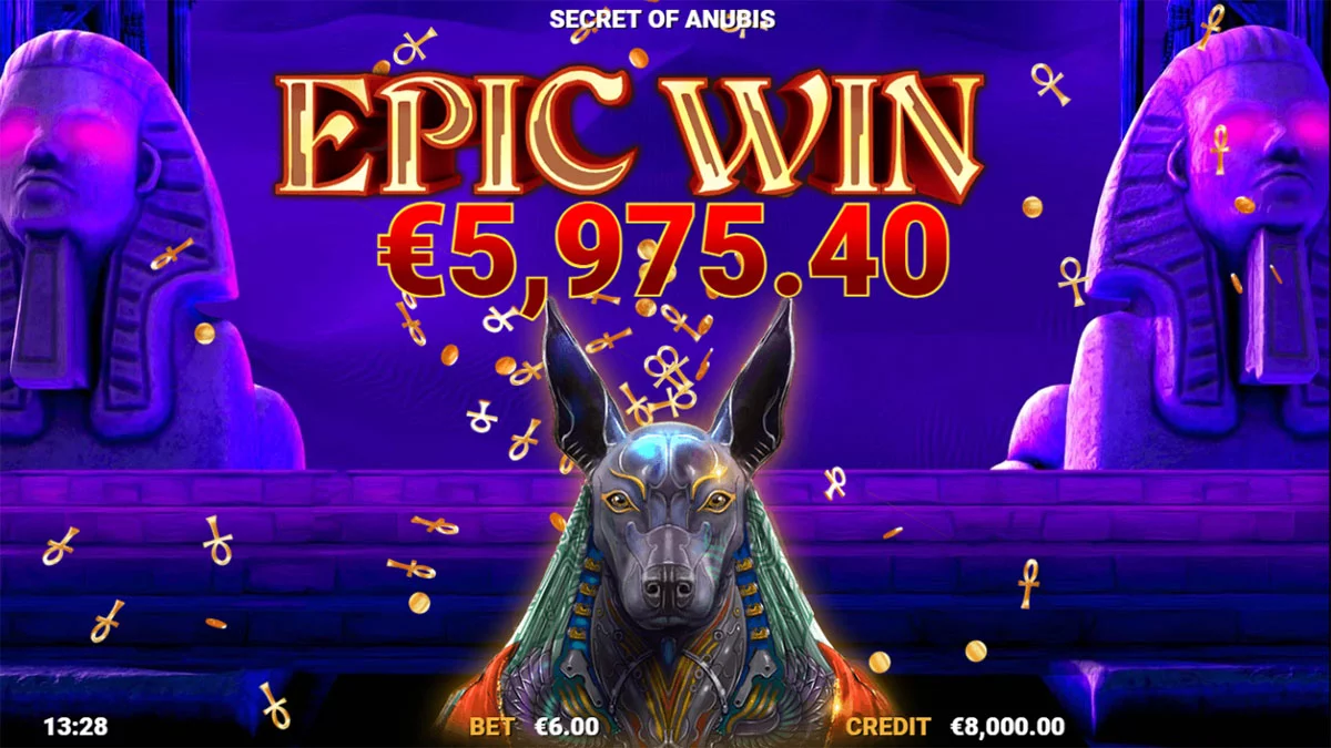Secret of Anubis DoubleMax Epic Win