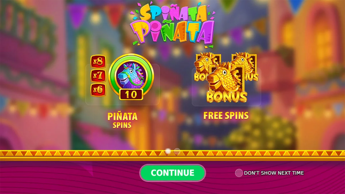 Spinata Pinata Homescreen