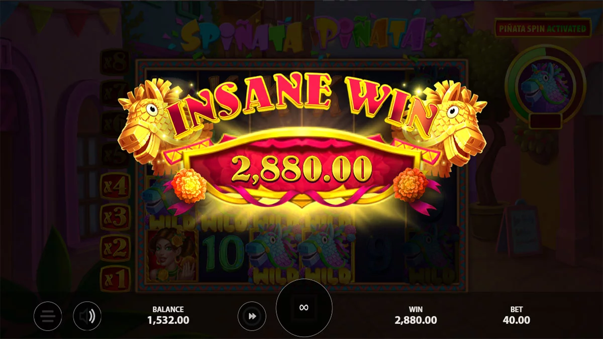 Spinata Pinata Insane Win
