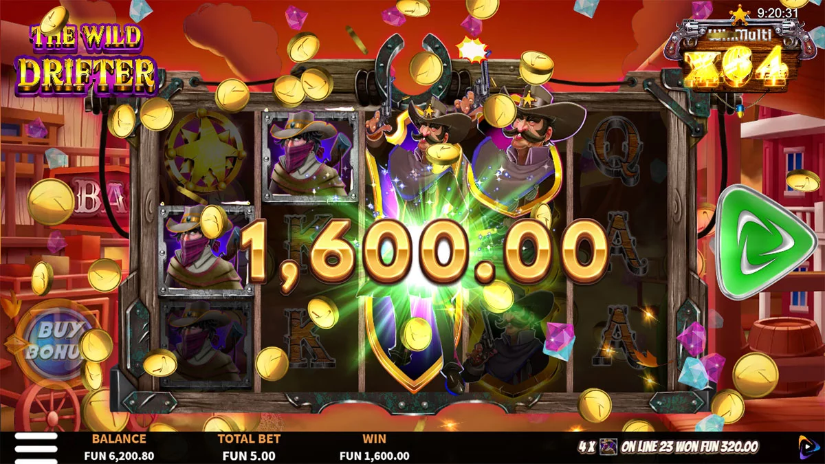 The Wild Drifter Big Win