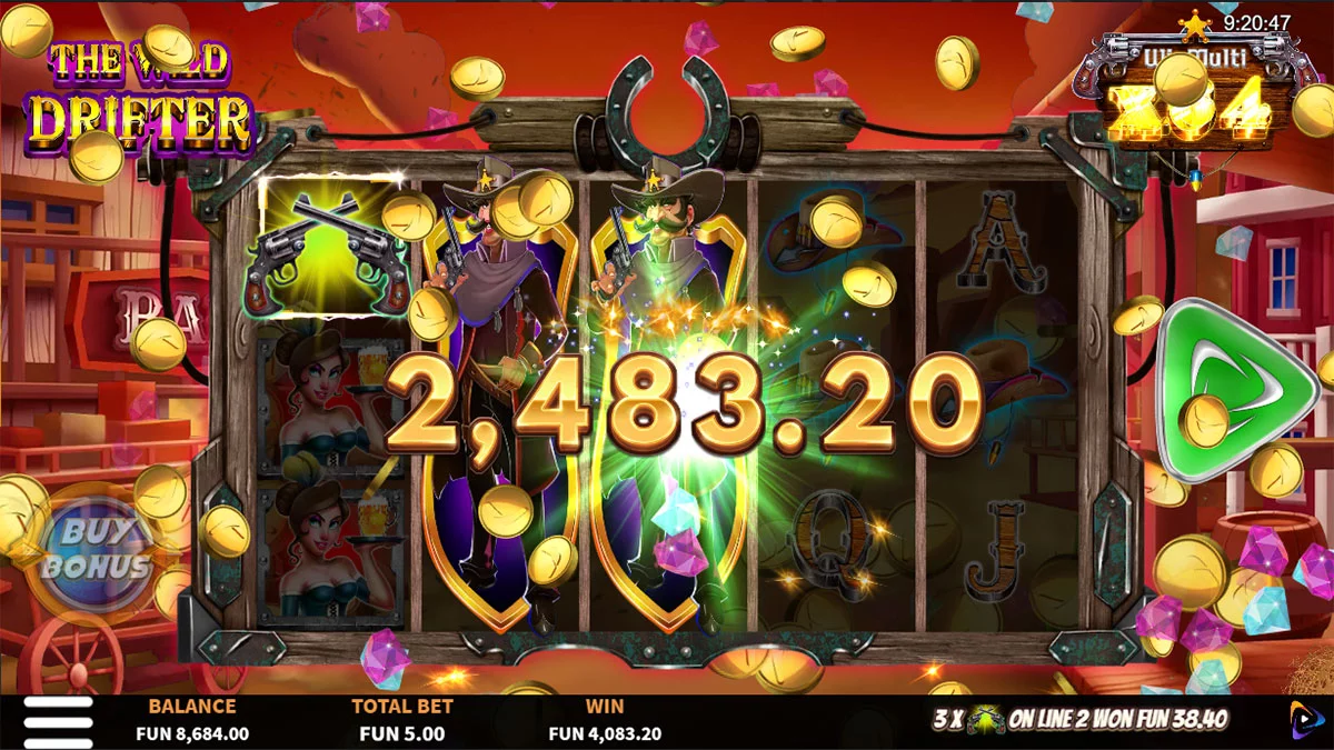 The Wild Drifter Huge Win