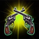 The Wild Drifter Symbol Pistols