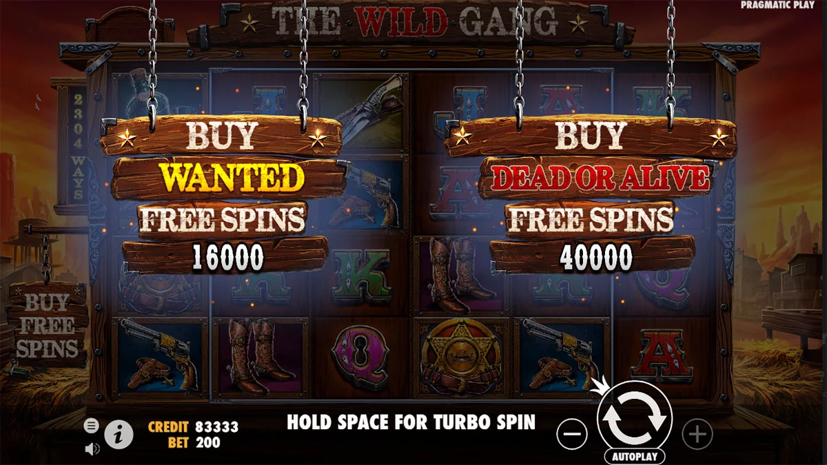 The Wild Gang Buy Options