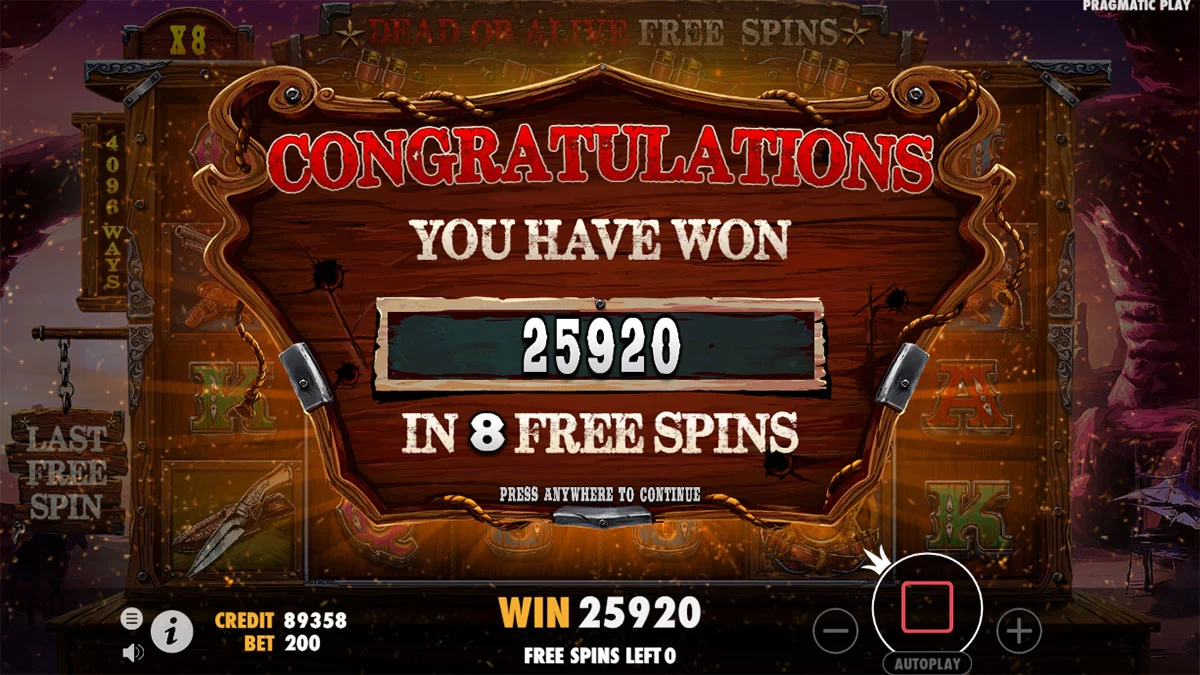 The Wild Gang Total Win