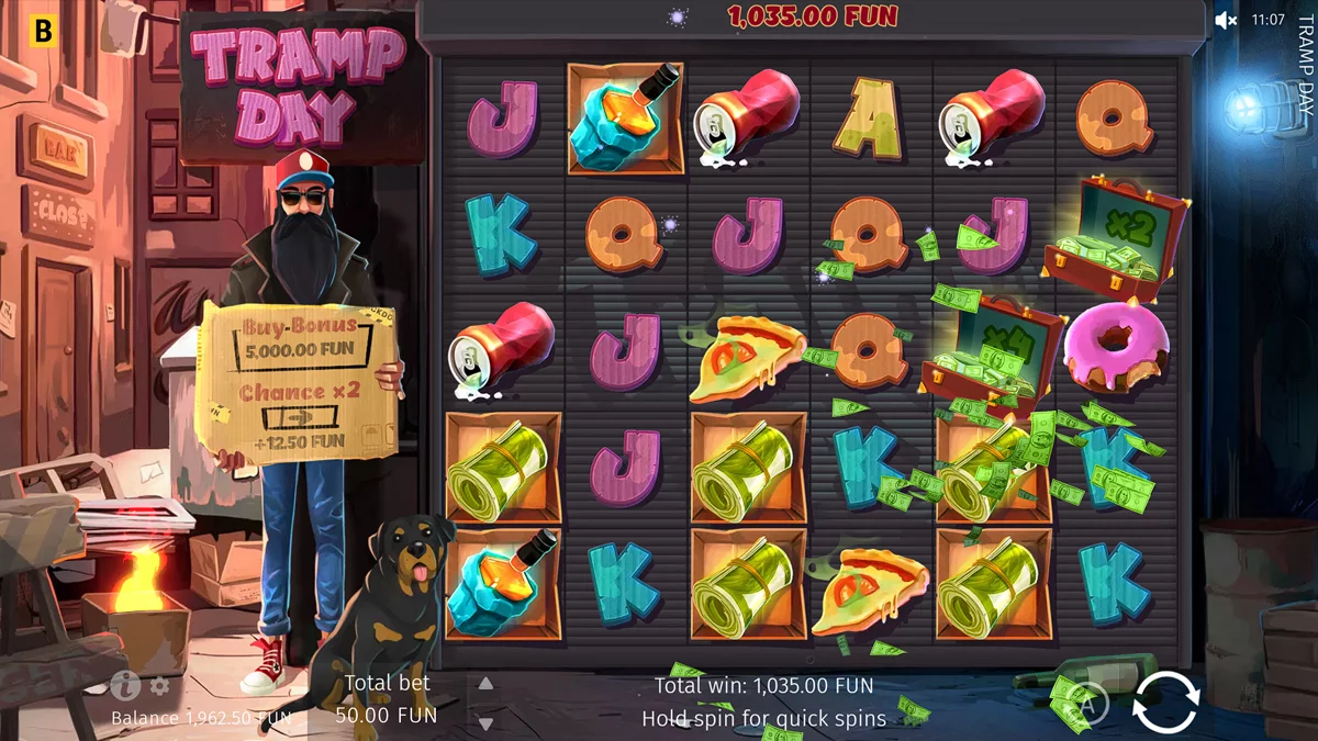 Tramp Day multipliers