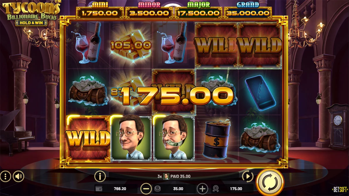 Tycoons Billionaire Bucks Win
