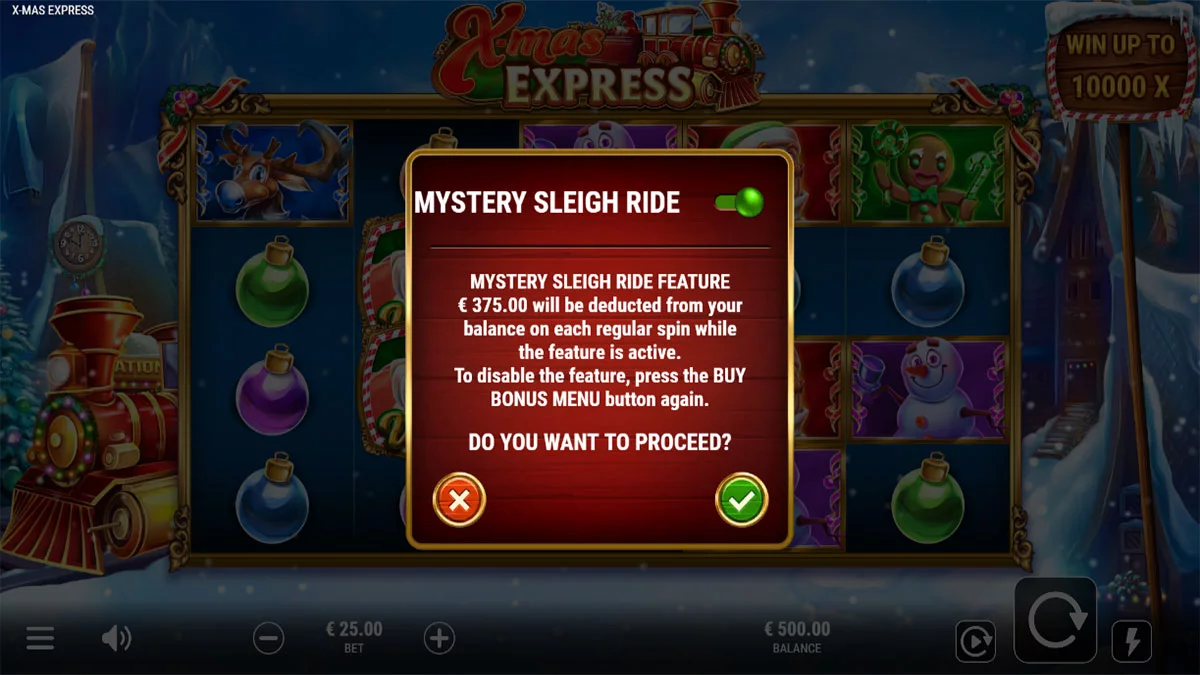 X-mas Express Bonus Feature