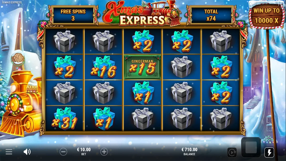 X-mas Express Bonus Round