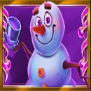 X-mas Express Symbol Snowman