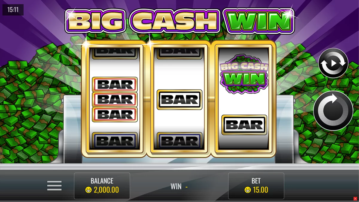 Big Cash Win Base Play