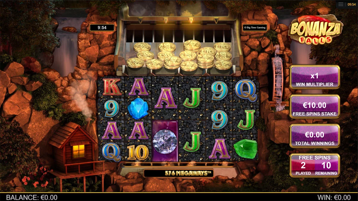 Bonanza Falls Bonus Round