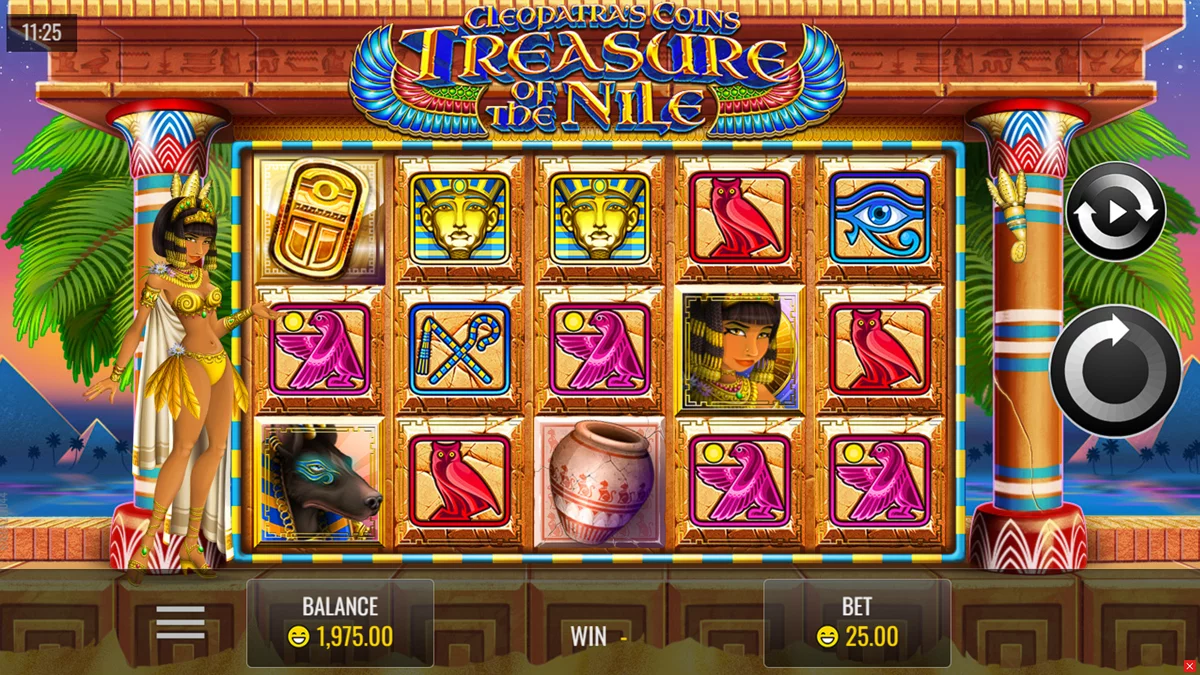 Cleopatra's Coins Treasure of the Nile Base Play