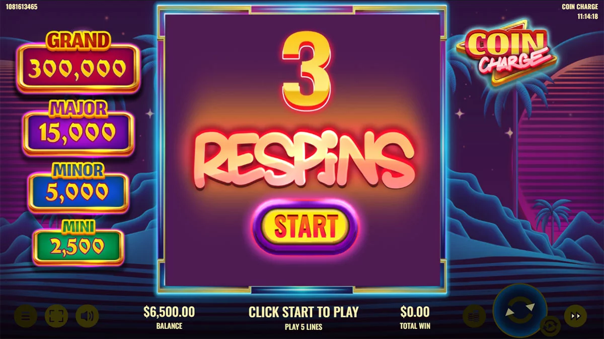 Coin Charge Respins
