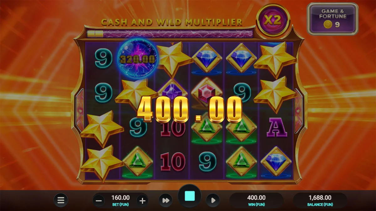 Cosmic Rush Dream Drop Star Win