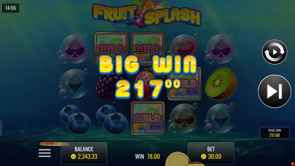 Fruit Splash Win
