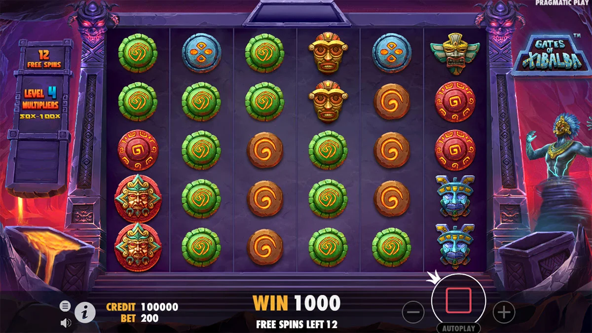 Gates of Xibalba Bonus Game