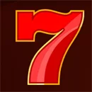 Hot Slot 777 Stars Extremely Light Paytable Symbol 7