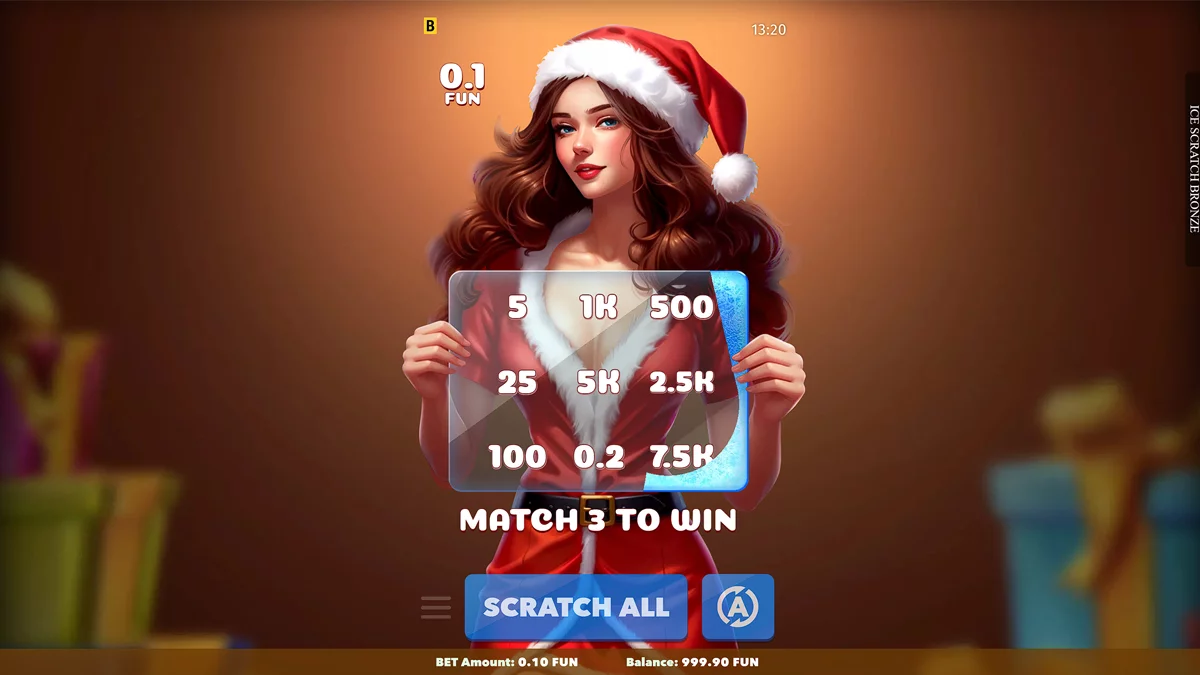 Ice Scratch Bronze Base Play