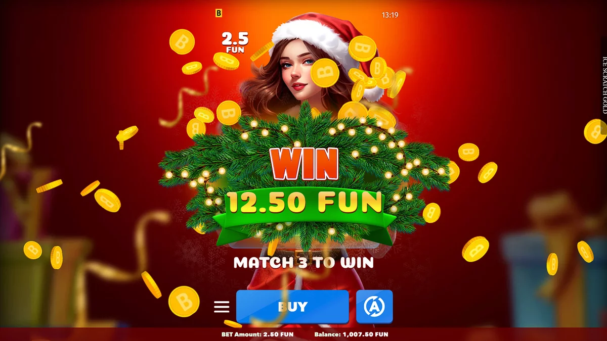 Ice Scratch Gold Win