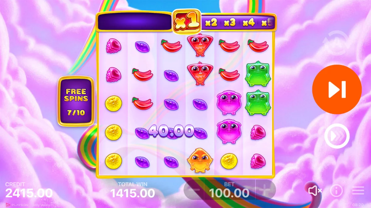 Jelly Valley Bonus Game