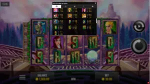 Lucky Labyrinth Paytable