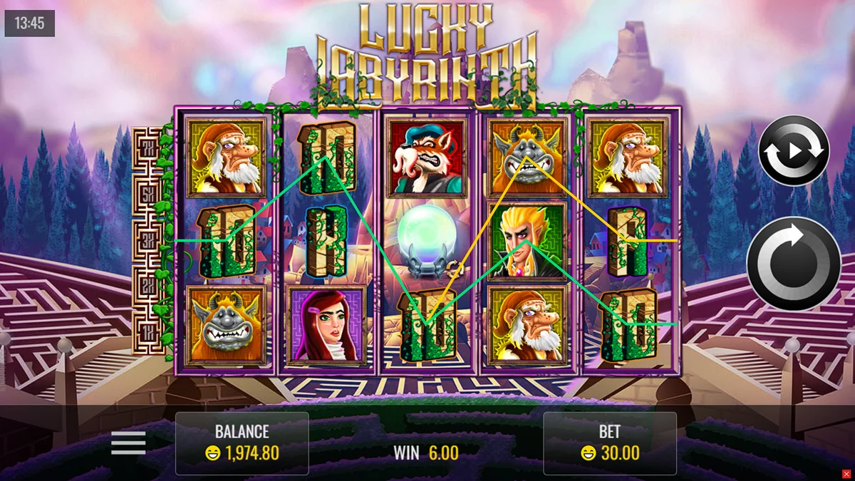 Lucky Labyrinth Win