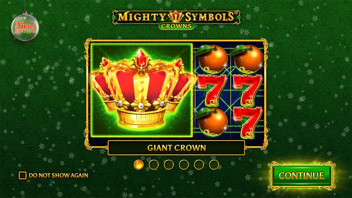 Mighty Symbols Crowns Xmas Edition Homescreen