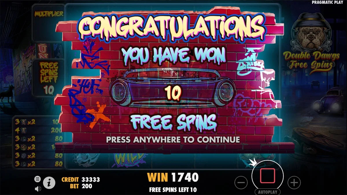The Big Dawgs Free Spins