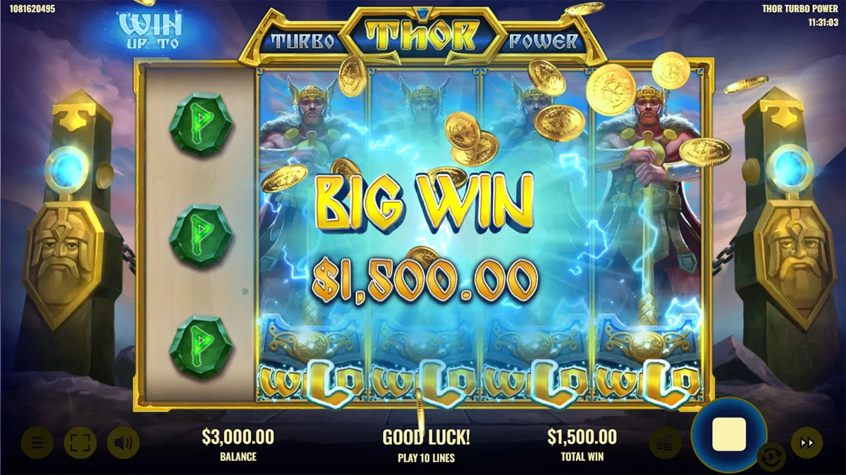 Thor Turbo Power Big Win