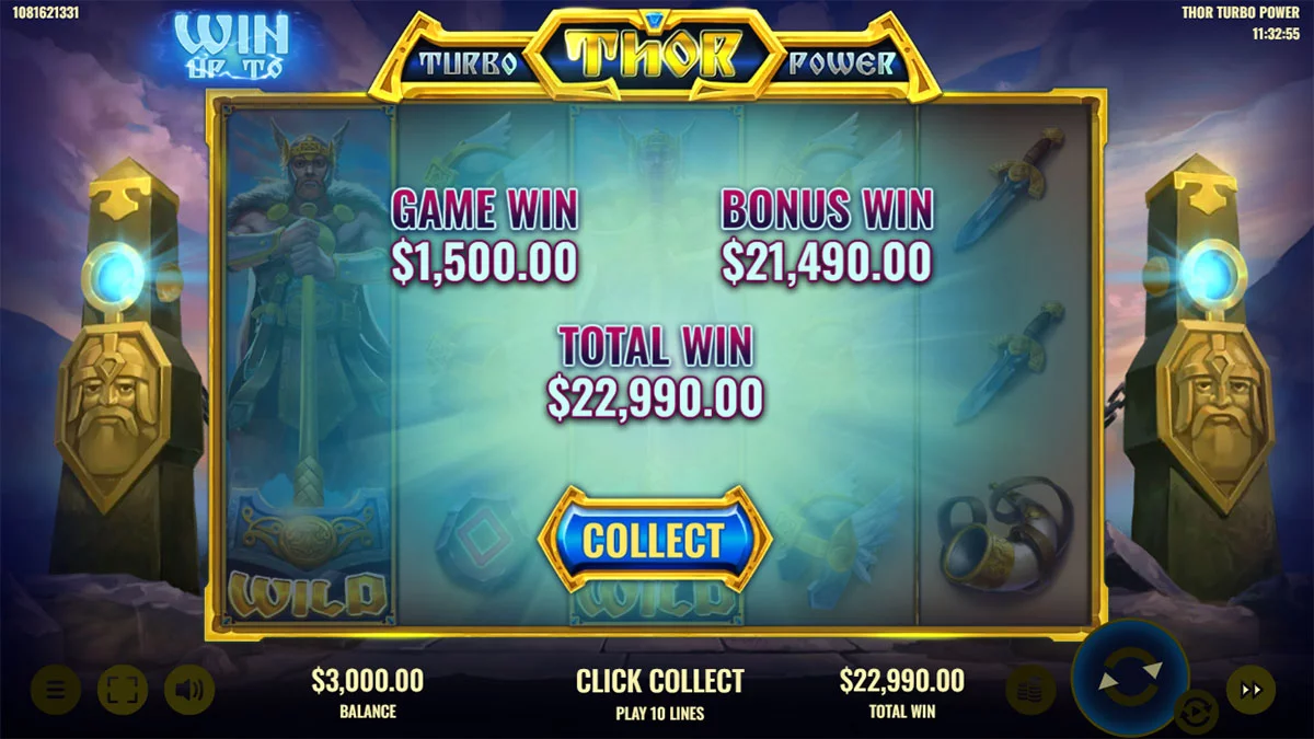 Thor Turbo Power Total Win