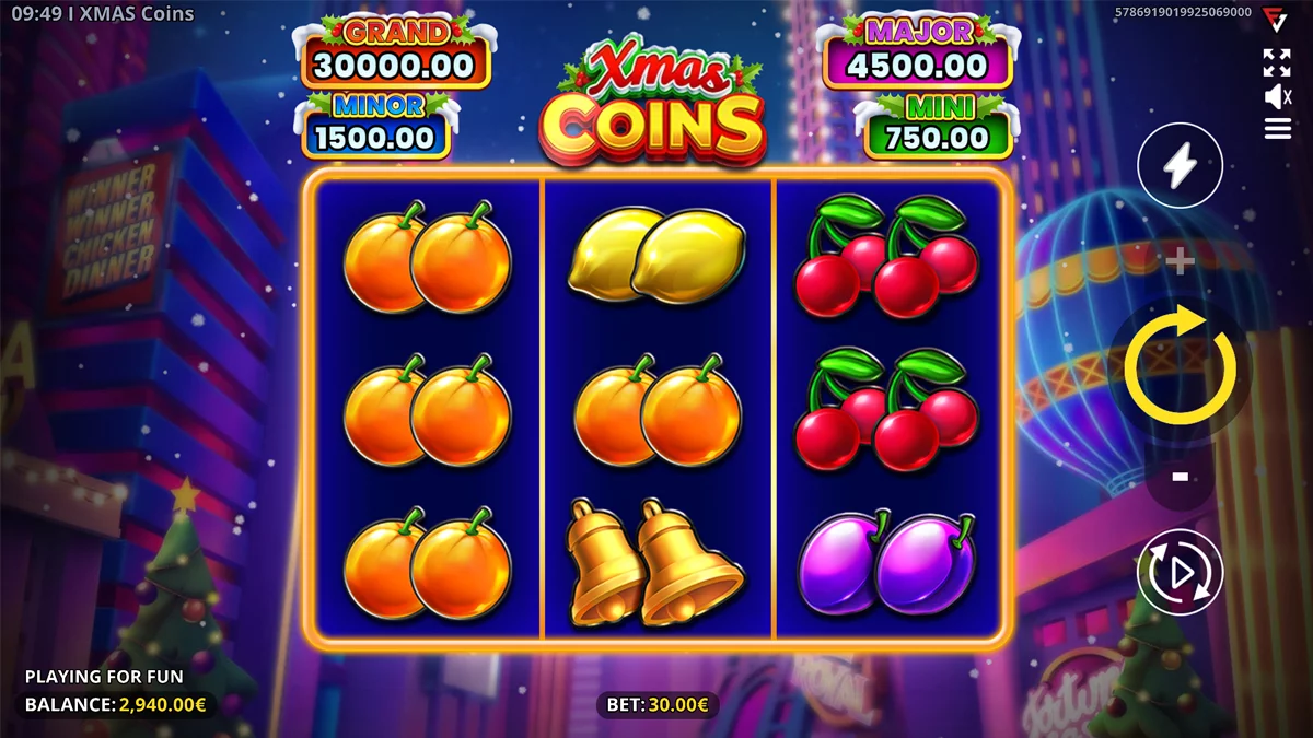 XMAS Coins Base Play