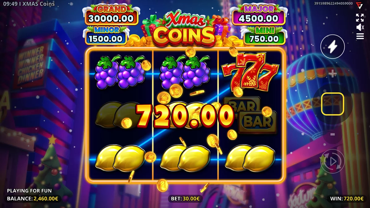 XMAS Coins Win