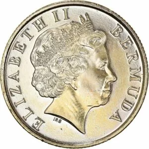 Bermudian dollar coin