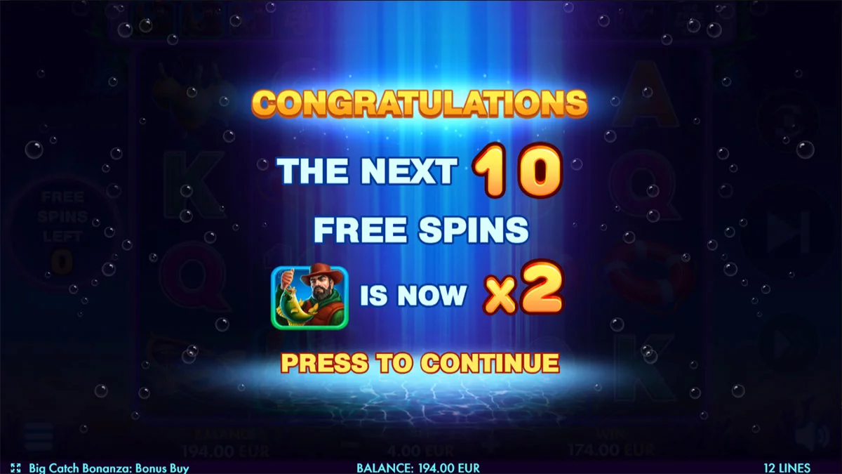 Big Catch Bonanza Bonus Buy More Spins