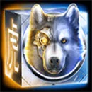 Cyber Wolf Dice Symbol Wolf