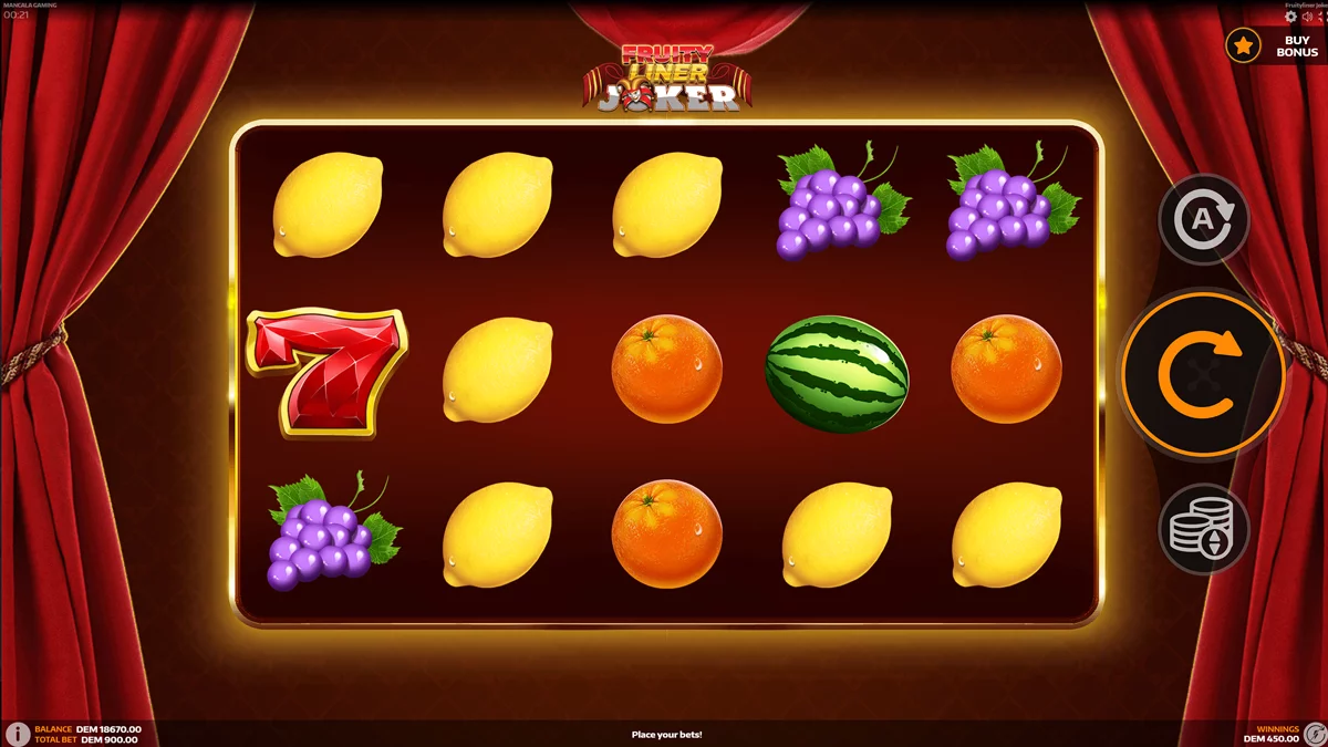 Fruityliner Joker Base Play