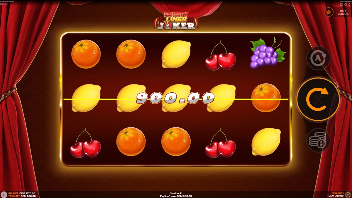 Fruityliner Joker Win