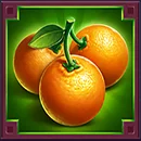 Fu Yin Yang Symbol Orange