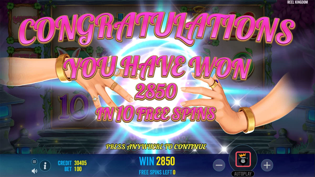 Good Luck & Good Fortune Total Win