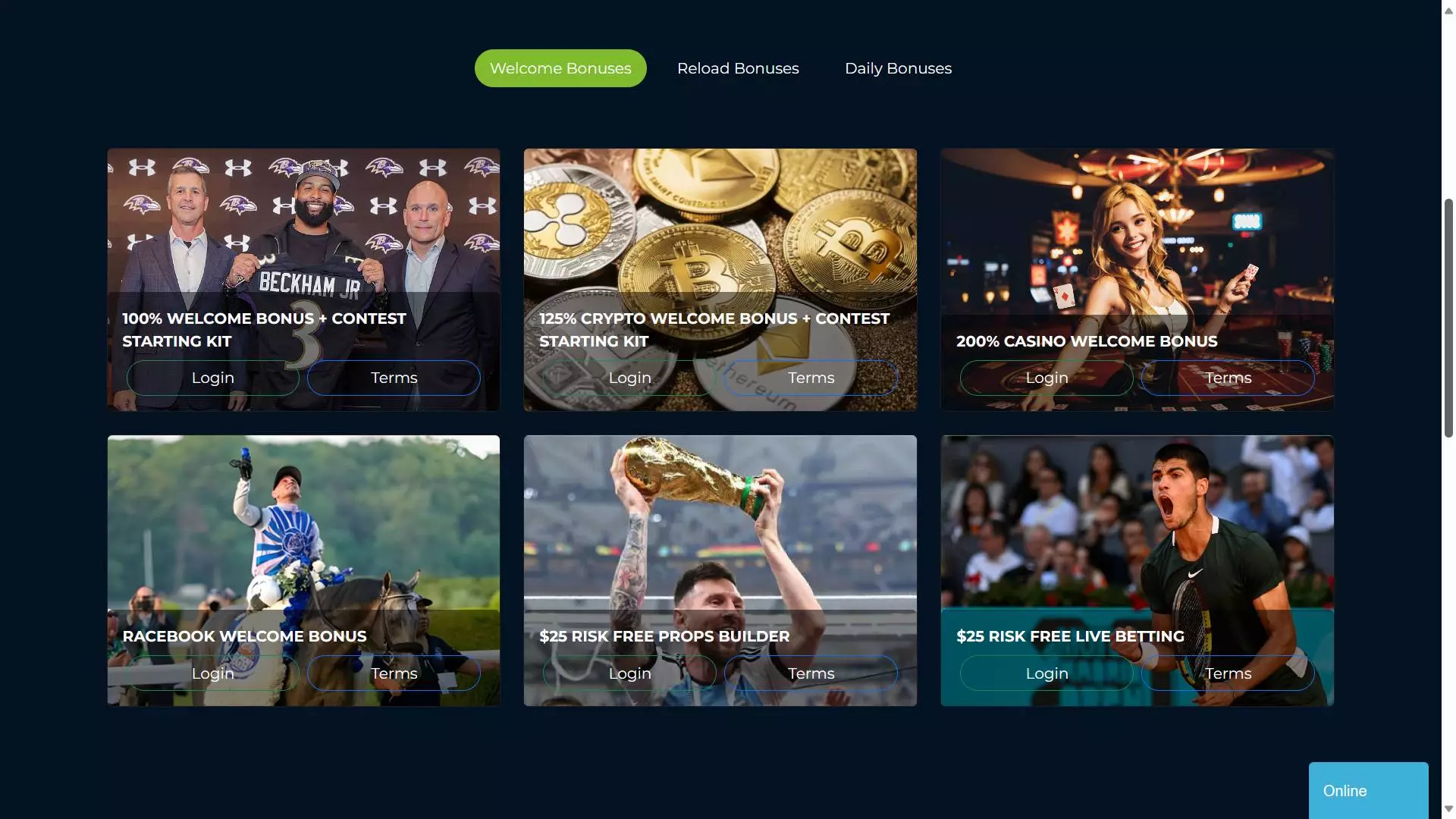 JazzSports Casino Sports