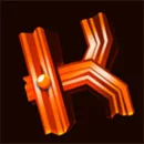 Lucky Clucks 2 Rooster Respins Symbol K