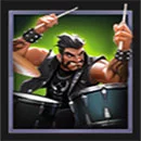 Rockstar World Tour Symbol Drummer