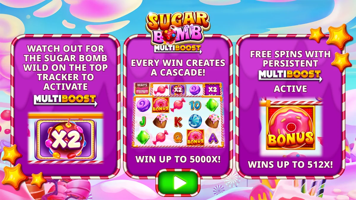 Sugar Bomb DoubleMax Homescreen