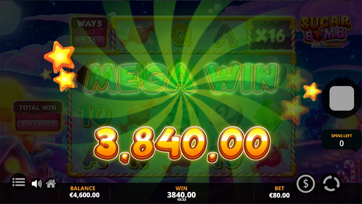 Sugar Bomb DoubleMax Mega Win