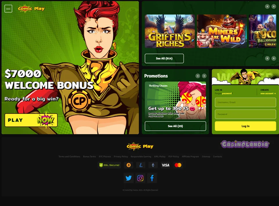 ComicPlay Casino