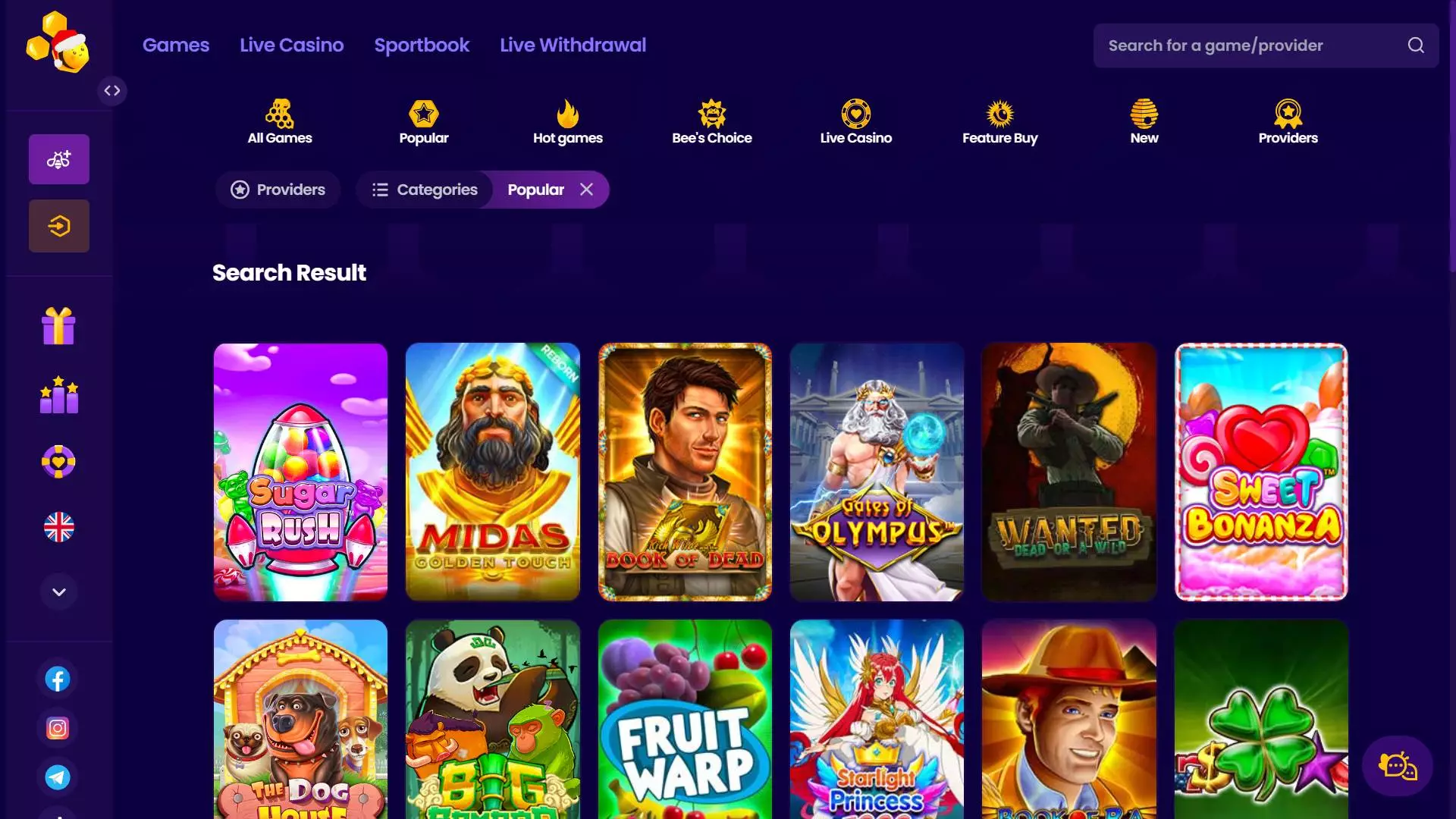 Wazbee Casino Promo