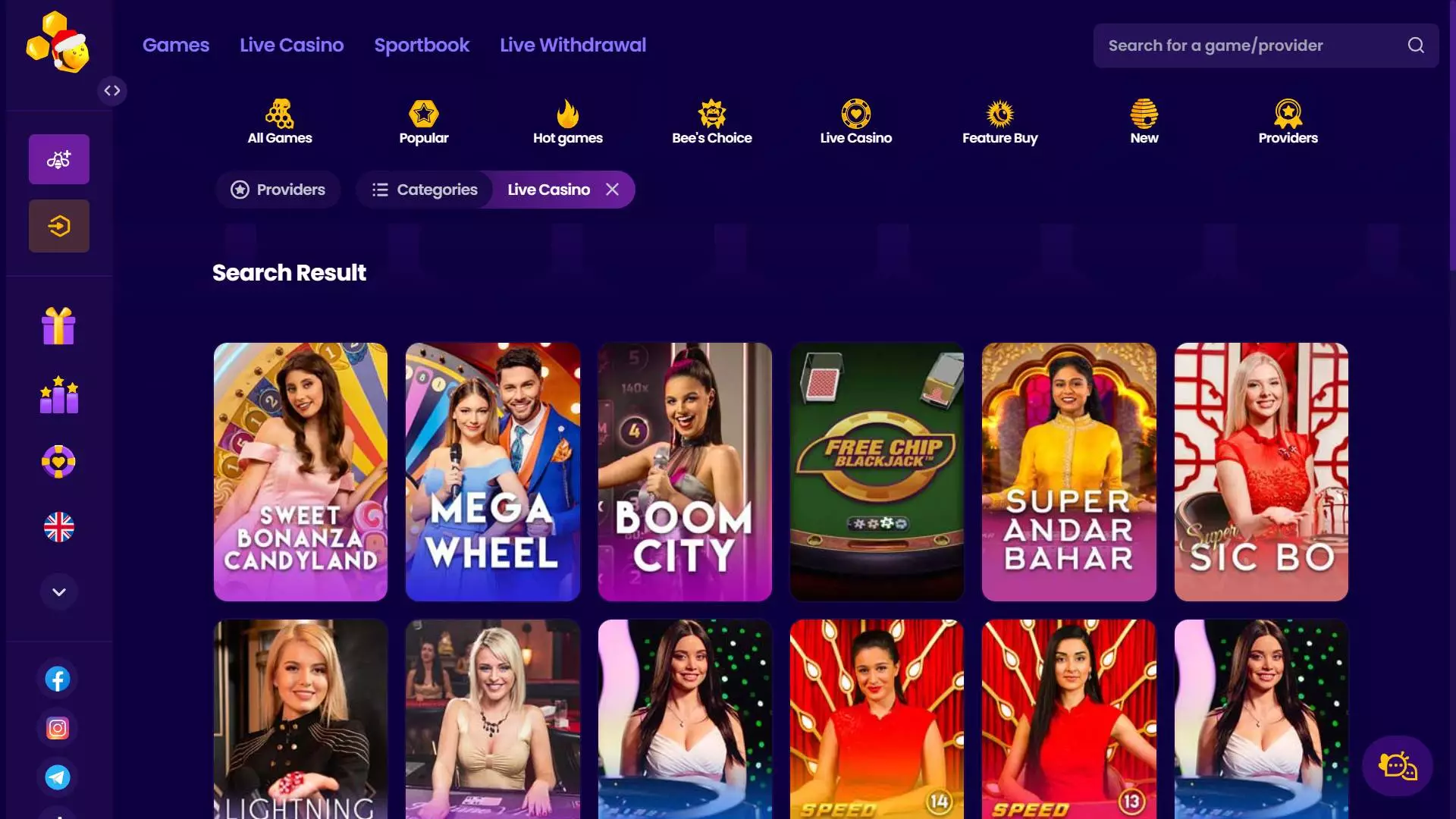 Wazbee Casino Games 2