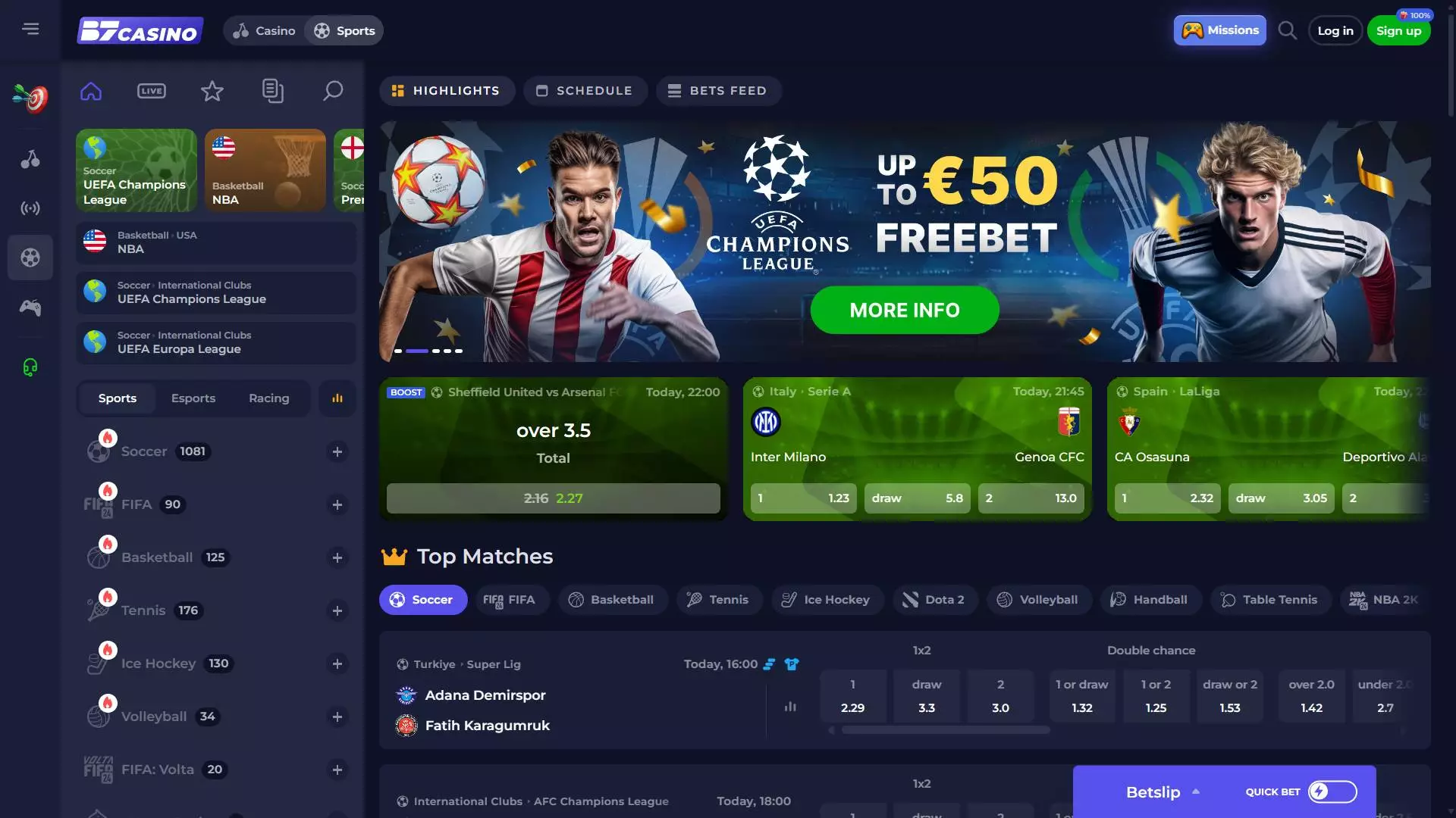 B7 Casino Sportsbook