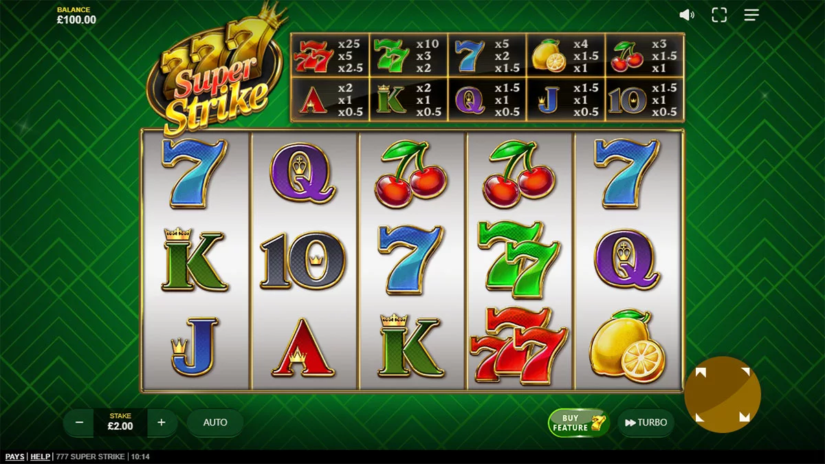 777 Super Strike Base
