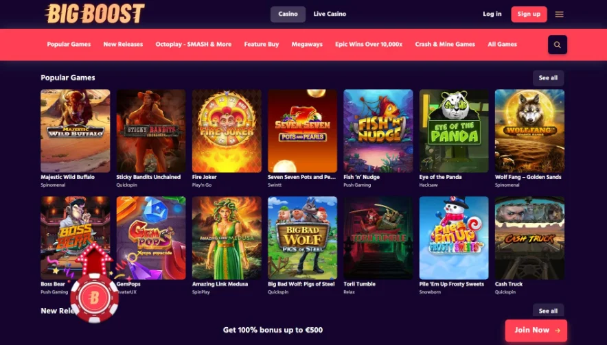 Big Boost Casino